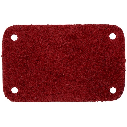 Лейбл кожаный Beta, S, красный фото 3 Лейбл кожаный Beta, S, красный фото 3