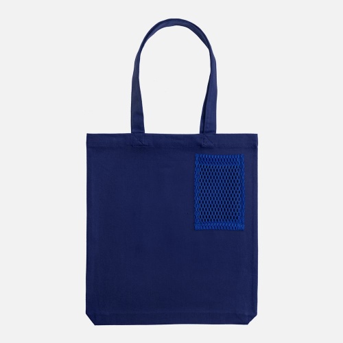 Карман из крупной сетки Pose, синий фото 3 Карман из крупной сетки Pose, синий фото 3