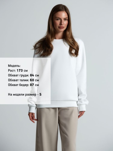 Свитшот Toima Heavy 2.0, белый фото 4 Свитшот Toima Heavy 2.0, белый фото 4