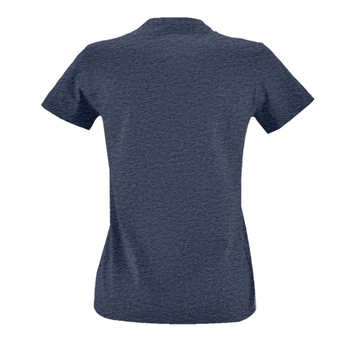 Футболка женская Imperial Fit Women, синий меланж фото 4