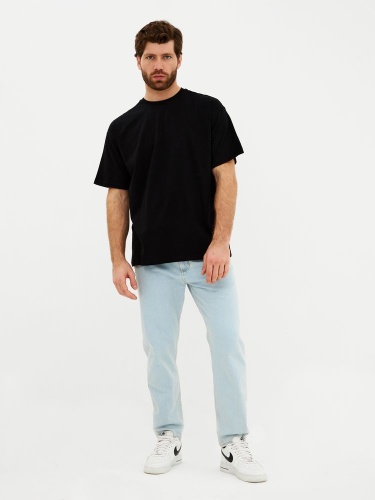 Футболка Oversize Premium, черная фото 6