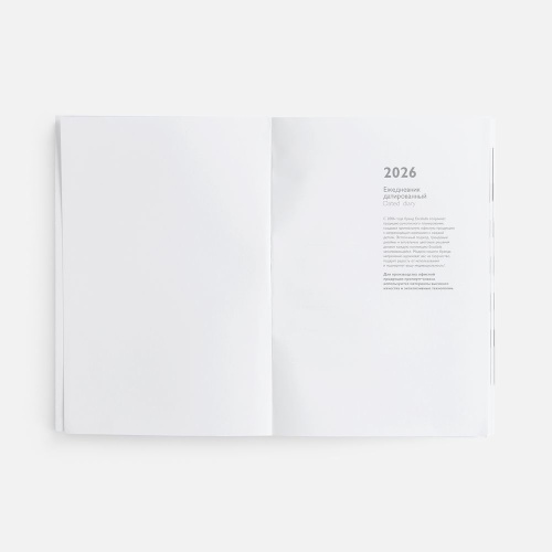 Ежедневник Baza, датированный, серый фото 3 Ежедневник Baza, датированный, серый фото 3