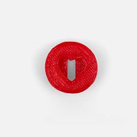 Шильдик на резинку Impreso, 3D-печать на заказ, сердце