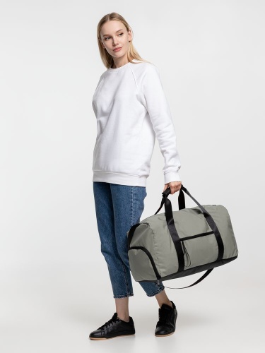 Сумка дорожная urbanPulse, серая фото 5 Сумка дорожная urbanPulse, серая фото 5