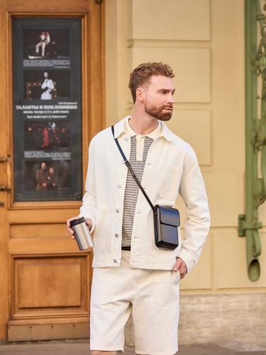 Термостакан Canella, серебристый фото 3 Термостакан Canella, серебристый фото 3