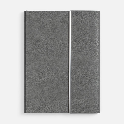 Ежедневник Petrus Flap, недатированный, серый фото 2