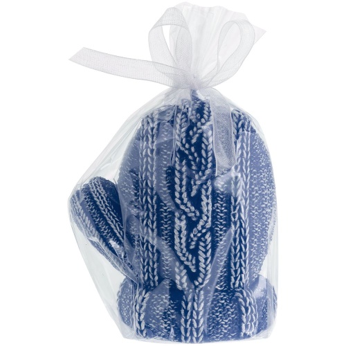 Свеча Kniteam, варежка, синяя фото 2 Свеча Kniteam, варежка, синяя фото 2