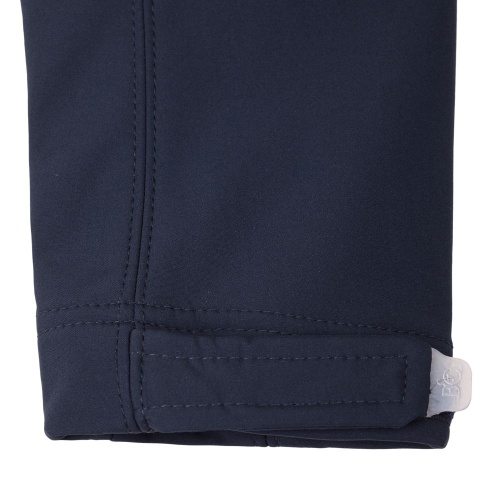 Куртка мужская Hooded Softshell темно-синяя фото 7