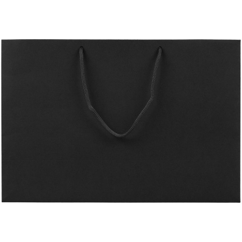 Пакет бумажный Ample Thin M, черный фото 2 Пакет бумажный Ample Thin M, черный фото 2