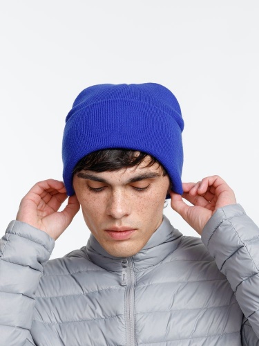 Шапка Urban Flow, ярко-синяя фото 4 Шапка Urban Flow, ярко-синяя фото 4