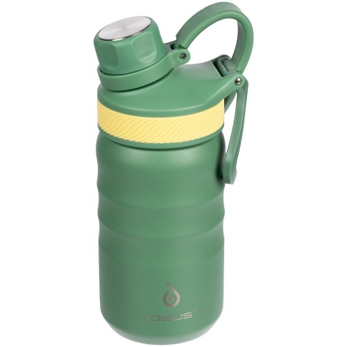 Термобутылка Fujisan 2.0, зеленая фото 3