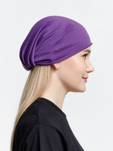 Многофункциональная бандана Dekko, фиолетовая фото 4 Многофункциональная бандана Dekko, фиолетовая фото 4