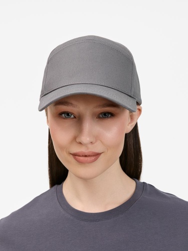 Бейсболка Settaro, серая фото 9