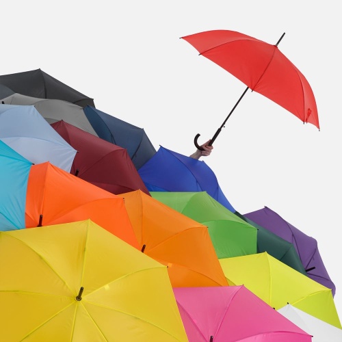 Зонт-трость Standard, желтый фото 9