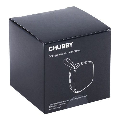 Беспроводная колонка Chubby, черная фото 9
