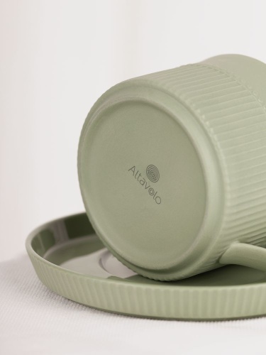 Чайная пара Pastello Moderno, зеленая фото 4