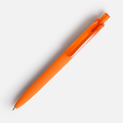 Ручка шариковая Prodir DS8 PRR-Т Soft Touch, оранжевая фото 3