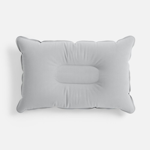 Надувная подушка Pillowish, серая