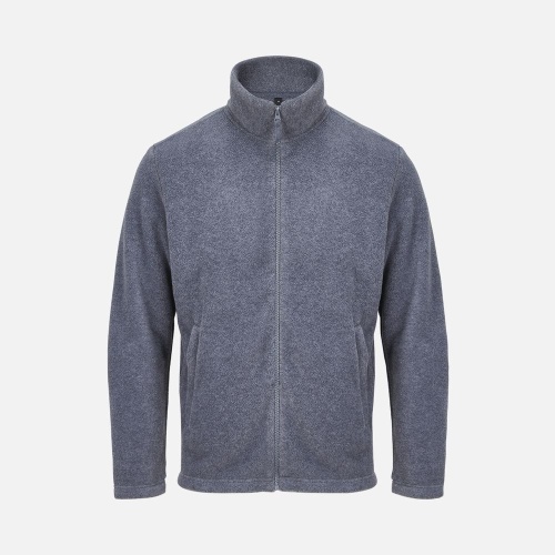 Куртка флисовая унисекс Nitro, серый меланж фото 2 Куртка флисовая унисекс Nitro, серый меланж фото 2