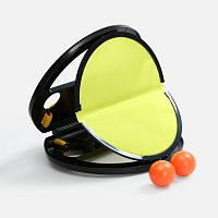 Подвижная игра с мячом Nice Catch, черная с желтым