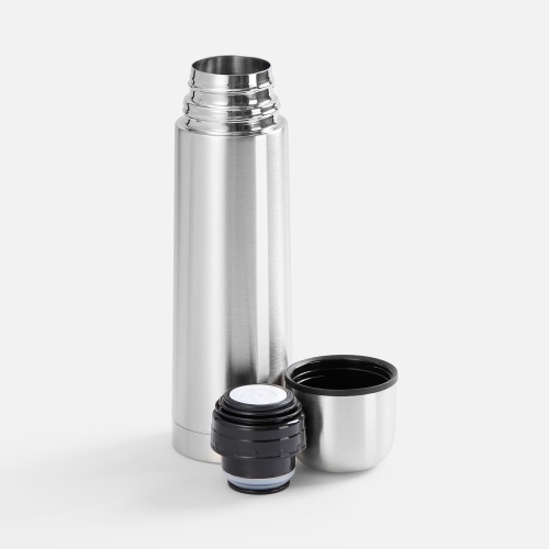 Термос Plain 500, ver.2, серебристый фото 2 Термос Plain 500, ver.2, серебристый фото 2