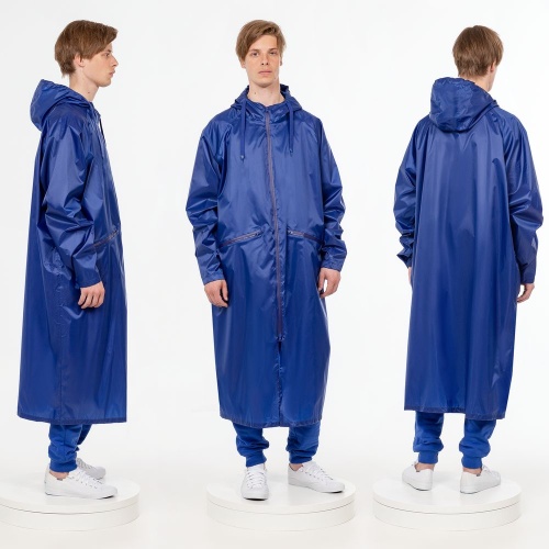Дождевик R2, синий фото 3 Дождевик R2, синий фото 3