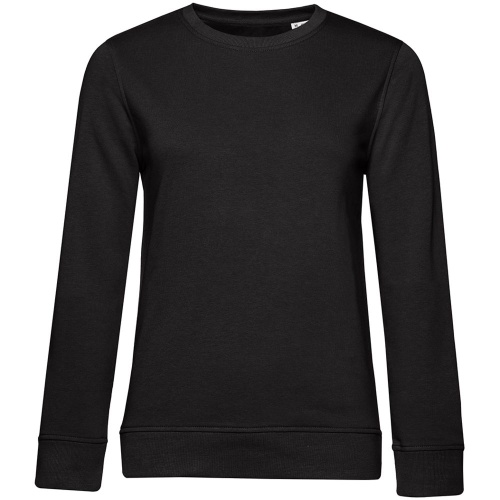 Свитшот женский BNC Inspire (Organic), черный фото 2