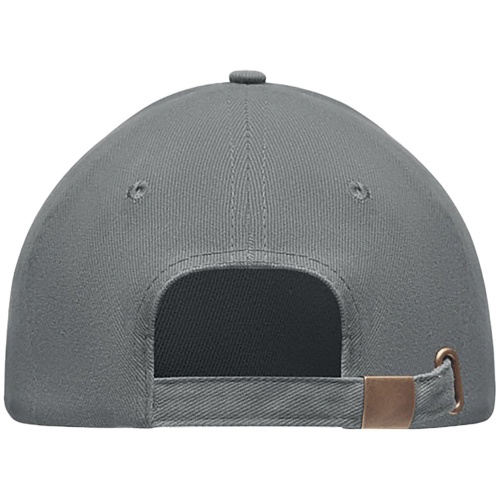 Бейсболка Tekapo, темно-серая фото 2 Бейсболка Tekapo, темно-серая фото 2