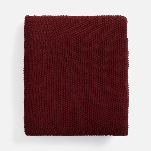 Плед Longview, темно-красный (винный) фото 2