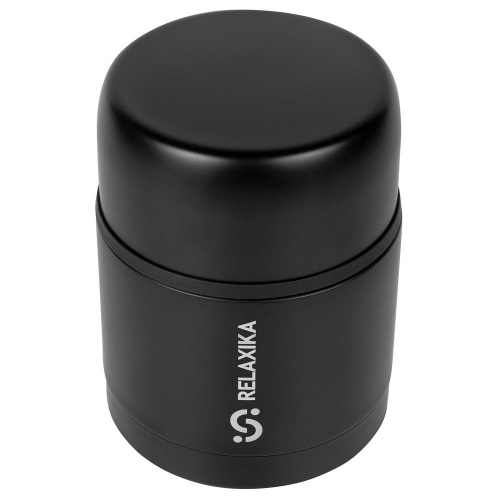 Термос для еды Relaxika 500, черный фото 2 Термос для еды Relaxika 500, черный фото 2