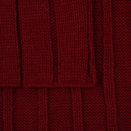 Плед Tressa, темно-красный фото 2 Плед Tressa, темно-красный фото 2