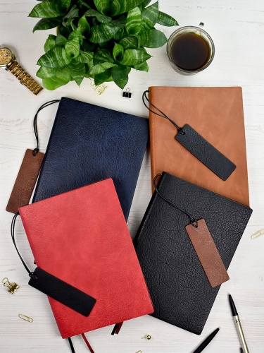 Ежедневник Avila, недатированный, черный фото 5