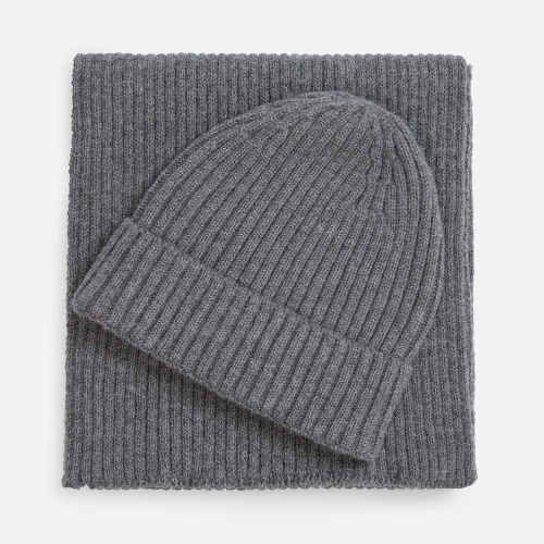 Шапка Laconi, темно-серый меланж фото 4 Шапка Laconi, темно-серый меланж фото 4