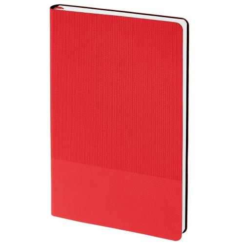 Ежедневник Knit, недатированный, красный фото 2
