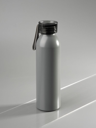 Бутылка для воды Brooke, матовая серая фото 3 Бутылка для воды Brooke, матовая серая фото 3
