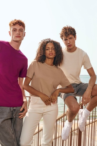 Футболка унисекс Legend, фиолетовая (сливовая) фото 3