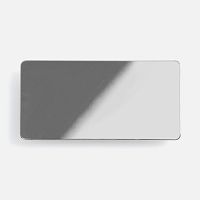 Значок Sanga Matto, серебристый глянцевый