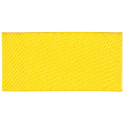 Лейбл тканевый Epsilon, XXS, желтый