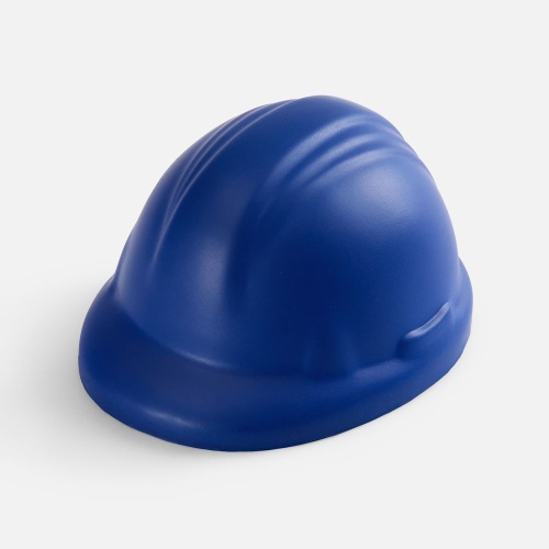 Антистресс «Каска», синий фото 2