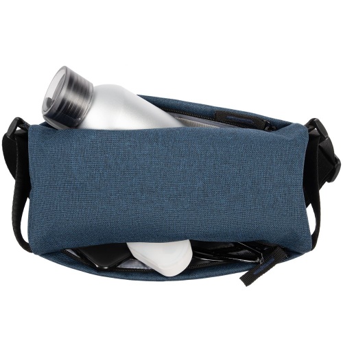 Поясная сумка Remark S, синяя фото 4 Поясная сумка Remark S, синяя фото 4