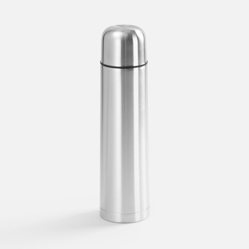 Термос Plain 1000, ver.2, серебристый фото 2