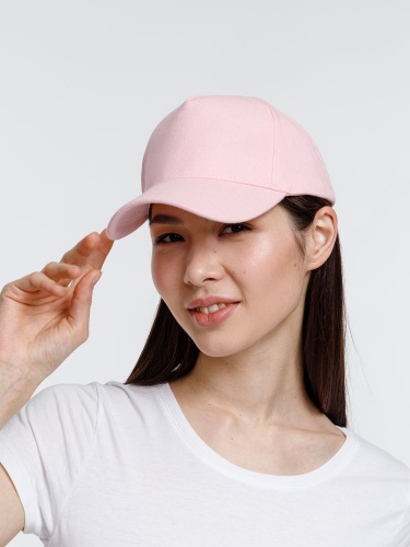 Бейсболка Standard, светло-розовая фото 2 Бейсболка Standard, светло-розовая фото 2