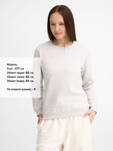 Толстовка женская Sully Women, светло-серый меланж фото 5