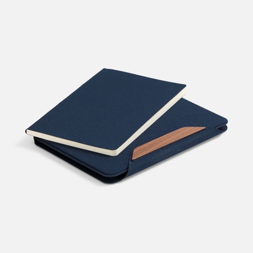 Папка с блокнотом Firmans Mini, синяя фото 3 Папка с блокнотом Firmans Mini, синяя фото 3