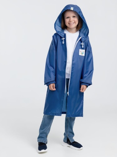 Дождевик детский Rainman Kids, ярко-синий фото 8