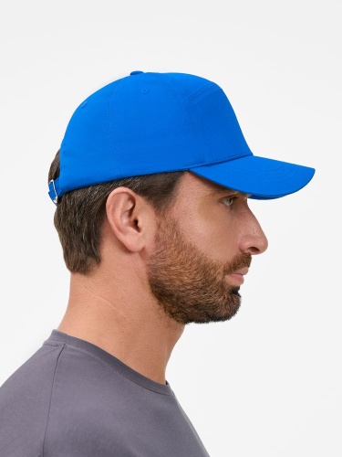 Бейсболка Settaro, ярко-синяя фото 4