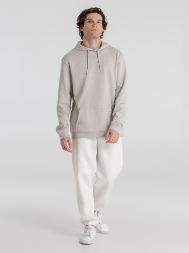 Толстовка с капюшоном унисекс Hoodie, дымчато-серая фото 9