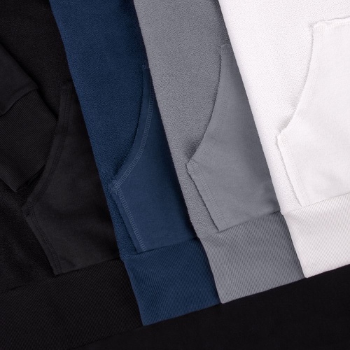 Свитшот оверсайз унисекс Vozduh, светло-серый фото 4