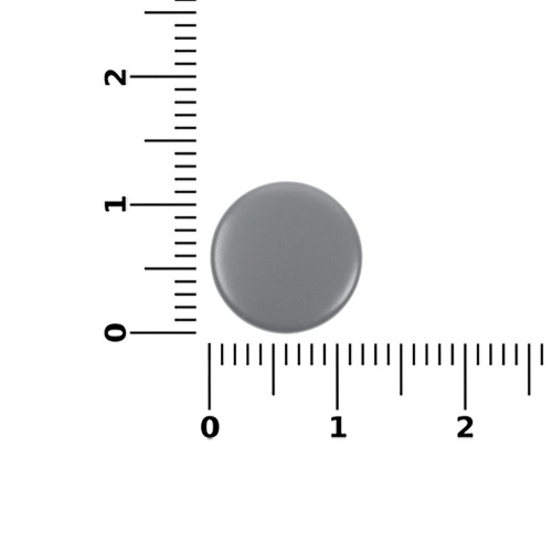 Кнопка Clavis, M, серая фото 2