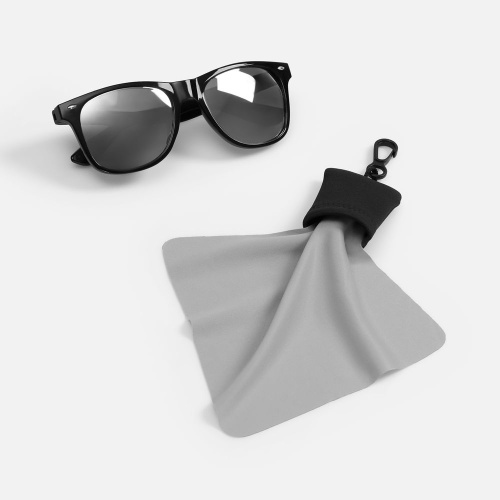 Очищающая салфетка Specta, серая с черным фото 2